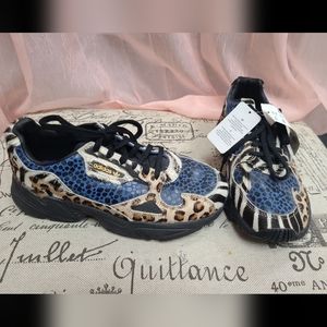 Adidas falcon w zebra(white,black)/ Leopard(brown,tan)/ Alligator(blue) print